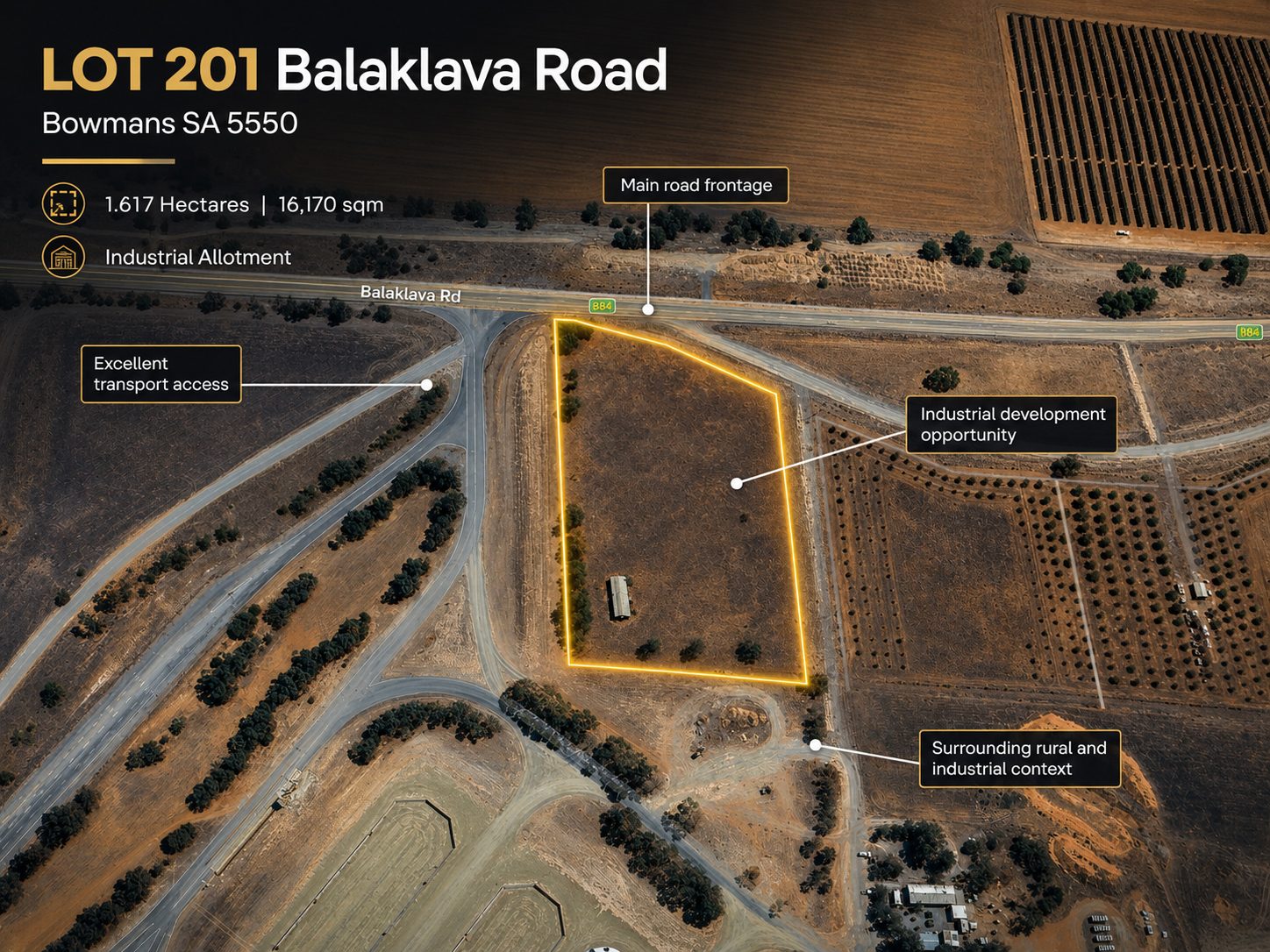 Lot 201, Balaklava Road, Bowmans SA