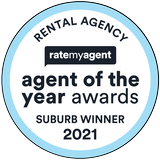 RateMyAgent Agent of the Year Awards 2021, Rental Agency, Suburb Winner